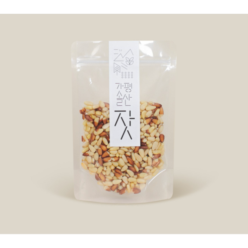 가평솔산 잣, 80g, 1개