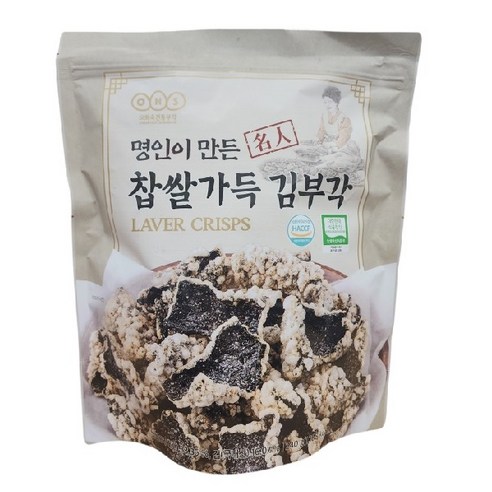 오희숙전통부각 명인이 만든 찹쌀 가득 김부각 240g