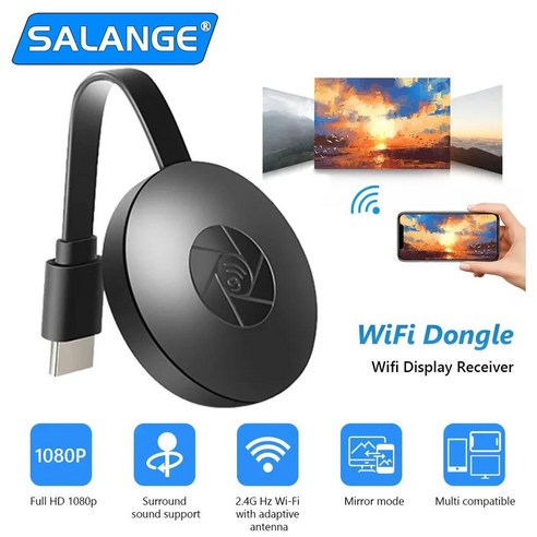 무선 미러링 HDMI 동글 고해상도 미라캐스트 WiFi Display Supoort IOS Andorid 용 HDMI 호환 1080P HD 미러 스크린 디스플레이 어댑터