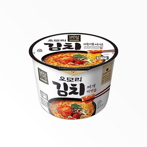 GS25 틈새라면 오모리 김치찌개라면 컵라면 150g