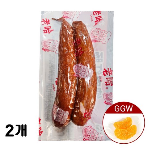 가가왕 중국식품 로하 홍장 소시지 춘러우 훙창 하얼빈, 2개, 200g