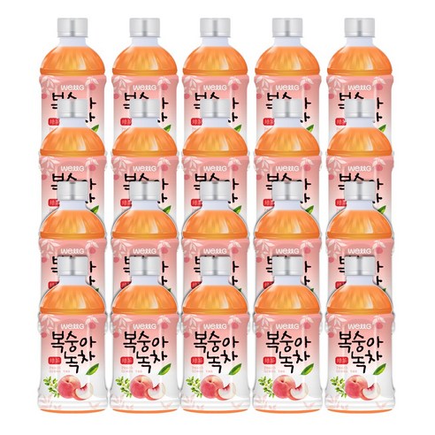 웰그린 스위츠 복숭아녹차