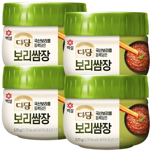 [제일제당] [CJ] 다담 보리쌈장 570G