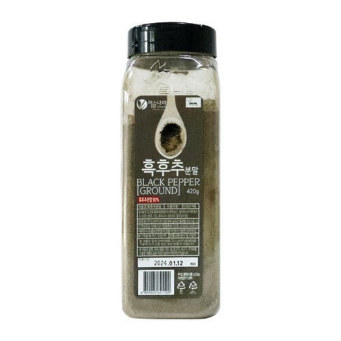 이슬나라 흑후추분말, 420g, 1개