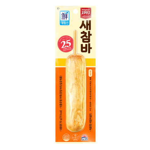 [대림냉장] 튀긴새참바70g x30개