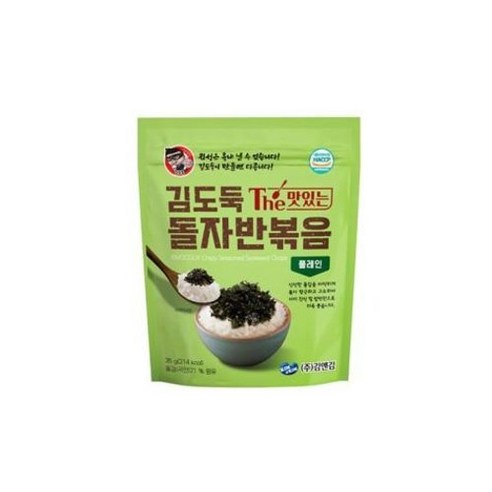 [오발] 신선한 국내산 돌김 오리지널 돌자반35g 플레인 x1개, 35g, 1개