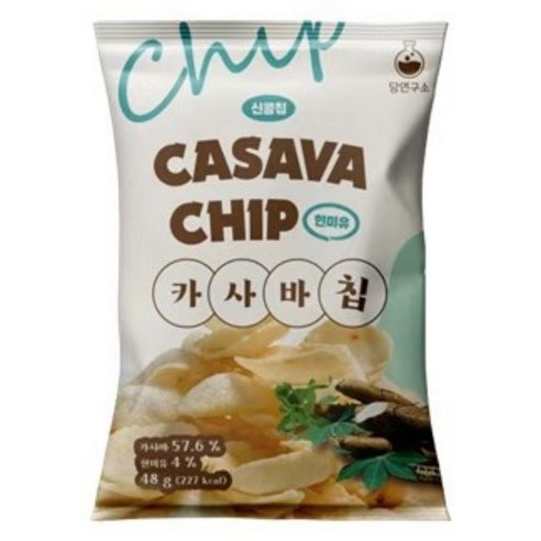 카사바칩48g 간식 과자, 3개, 48g