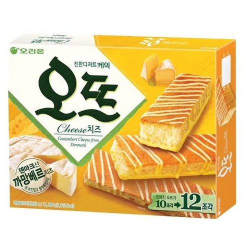 오리온 진한 디저트 케익 오뜨 치즈