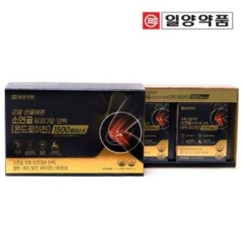 일양약품 관절 연골에존 소연골 뮤코다당 단백 콘드로이친 1500플러스K 132g