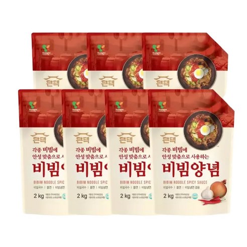 보금푸드 영미 큰댁 비빔양념 2kg x 7개