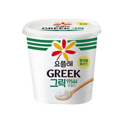 빙그레 요플레 그릭요거트 무가당 플레인