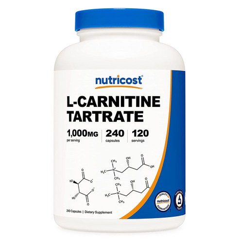 뉴트리코스트 L-카르니틴 타르트레이트 1000mg 캡슐