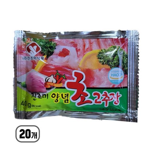(무료배송) 진조미 초고추장 40g