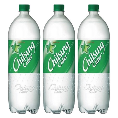 칠성사이다 PET, 1.8L, 3개