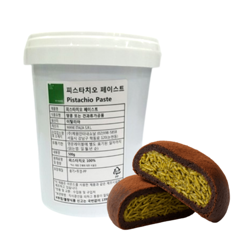 제원 피스타치오 페이스트 500g 두바이 재료, 500g, 1