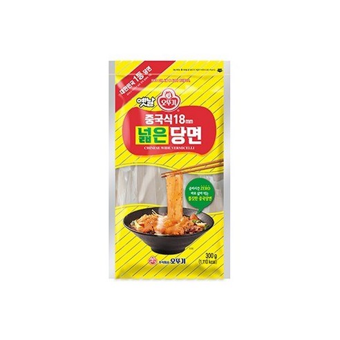 오뚜기옛날 중국식18mm 넓은당면