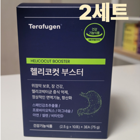 //테라퓨젠 헬리코컷부스터 위 장건강 30포