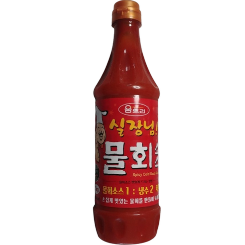움트리 실장님 물회 소스 양념, 2kg, 2개