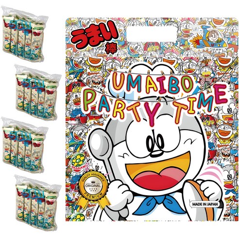 우마이봉 파티타임 콘스프맛, 90g, 4개