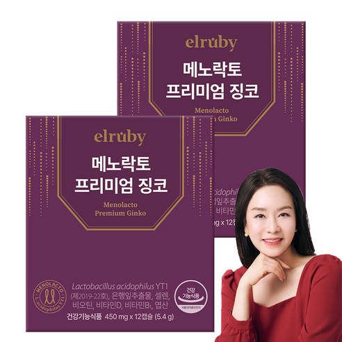 휴온스 엘루비 메노락토 프리미엄 징코 / 신상품 리뉴얼 징코