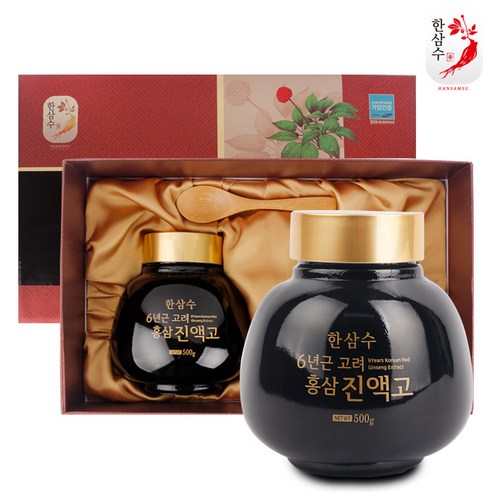한삼수 6년근고려홍삼 진액고500gx2개
