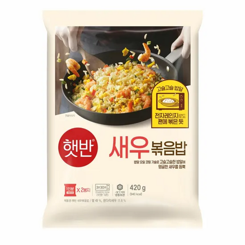 비비고 새우볶음밥, 420g, 8개