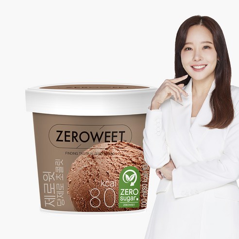 제로윗 당제로 아이스크림 초콜릿 컵 x 4개