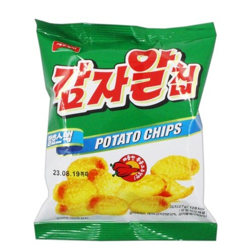 감자알칩 27g 영양제과 포테이토 과자 스낵 인기 간식