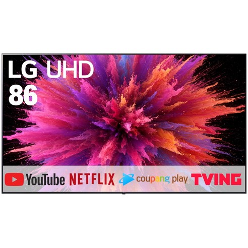 LG전자 86인치 최신형 슬림베젤 4K UHD LED 울트라 TV 미러링 OTT 사용가능 86UT7550, 86인치(218cm), 86UT7550, 벽걸이형, 방문설치