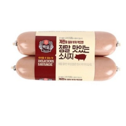 CJ 백설 정말 맛있는 소시지 x 2EA