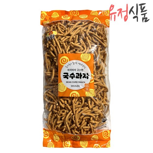 [유정식품] 두부로 만든 국수과자 800g