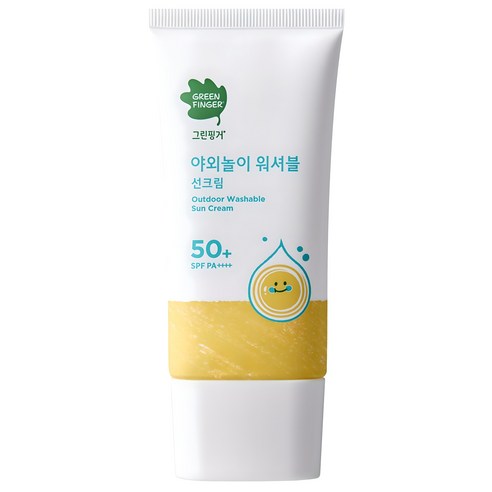 놀이터와 물놀이 전 바르고 집에 와서 씻기 쉬운 유아 야외놀이용 선크림입니다. - 1