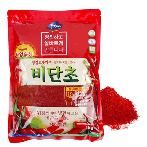 영월농협 동강마루 청결 고춧가루 비단초 1kg 1개, 1개, 1kg