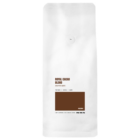 빈임팩트 로열 카카오 블렌딩 원두 당일로스팅, 1kg, 1개, 핸드드립