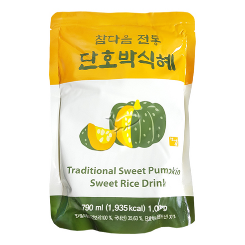 참다음 단호박식혜 원액 790ml, 790ml, 5개