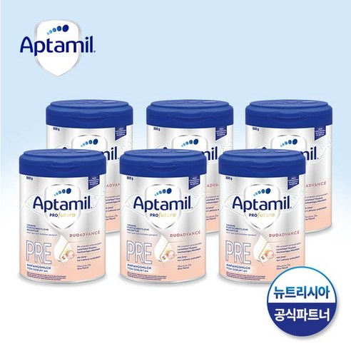 압타밀 [독일내수용][공식파트너] 압타밀 프로푸트라 프레 800g x 6통 세트