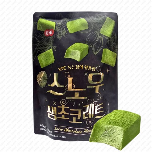 스노우 생초코레트 말차맛 400g, 1개, 400g