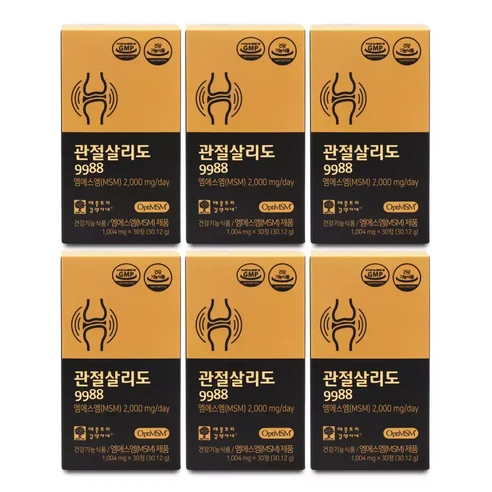 애플트리김약사네 관절살리도 9988 1004mg x 30정 X 6박스 I