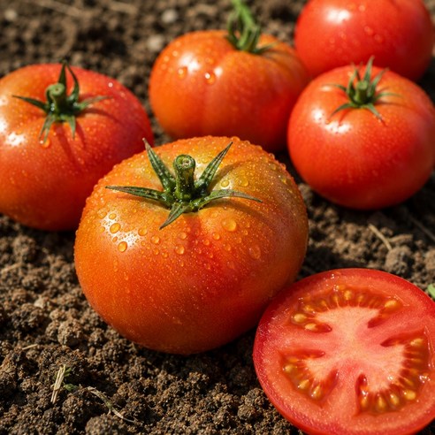 [품질보장] 산지직송 직접농사지은 국내산 완숙 찰 토마토