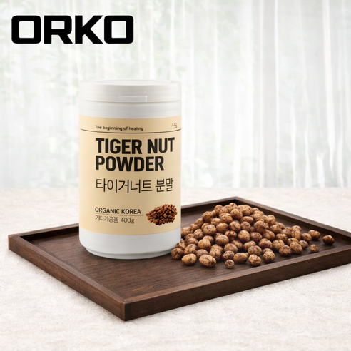 ORKO 타이거너트 분말 400g, 400g, 1개