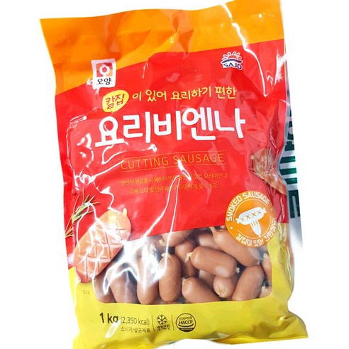사조 칼집 요리 비엔나 냉장 1kg 칼집비엔나