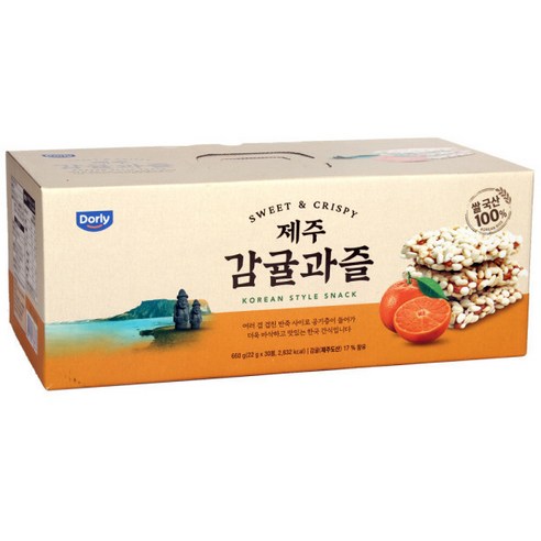 돌리 제주감귤 과즐 660g (22g x 30개) 코스트코