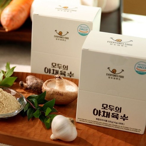 모두의 야채육수 120g x 5개 150인분 코인 고체 분말 가루 동전 육수