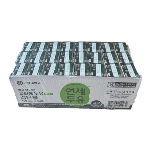 연세두유 뼈를생각한 고칼슘두유 검은콩