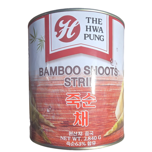 화풍 업소용 대용량 죽순 채(BAMBOO SHOOTS STRIP), 1개, 2.84kg