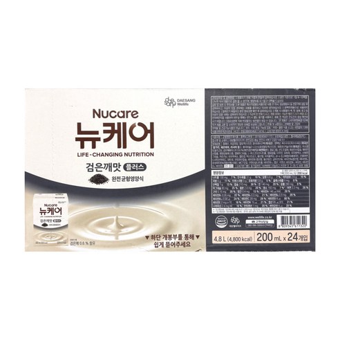 뉴케어 검은깨 플러스 200ml_HW, 200ml, 24개