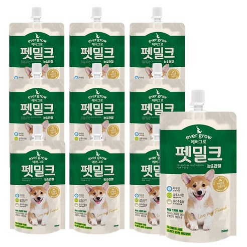 에버그로 강아지 펫밀크