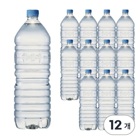 동아오츠카 마신다 생수 무라벨, 2L, 12개