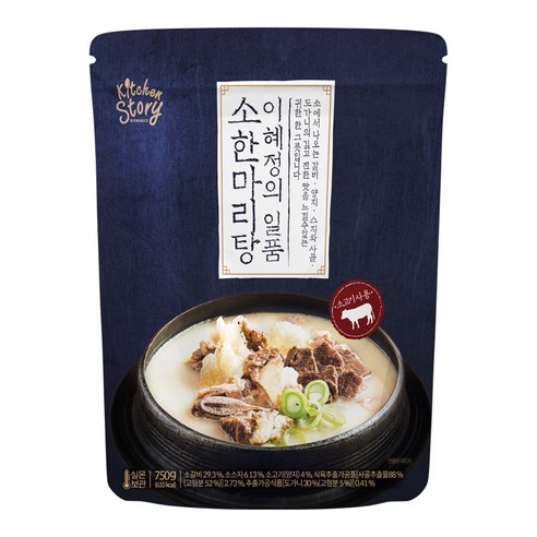 빅마마이혜정 일품 소한마리탕, 750g, 1개
