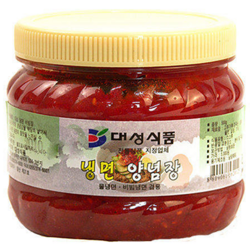 [참도깨비] 대성 냉면양념장 500g, 500g, 2개